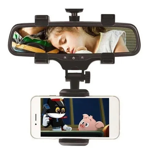 Soporte para teléfono en Retrovisor